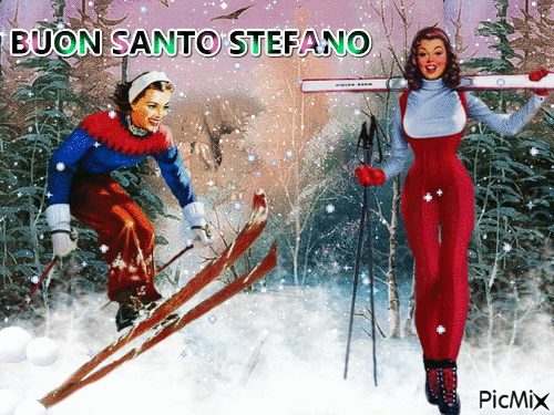 BUON SANTO STEFANO - Ingyenes animált GIF