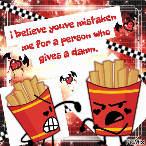 hoo ha edgy fries :silly: - 無料のアニメーション GIF