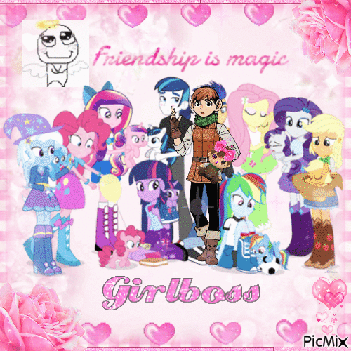 wow friendship is magic!!1!1 - Ilmainen animoitu GIF