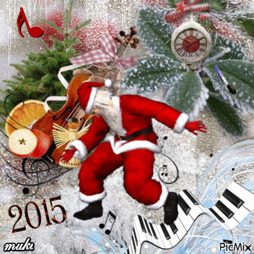 Christmas dance:)) - GIF animé gratuit