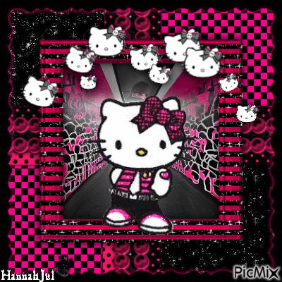 [#]Emo Kitty[#] - 無料のアニメーション GIF