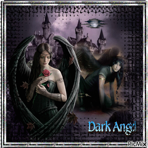 Dark Angel - Бесплатный анимированный гифка