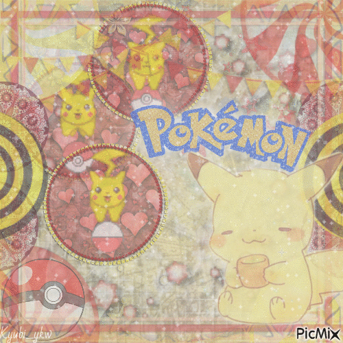 Pikachu (Pokemon) - Darmowy animowany GIF