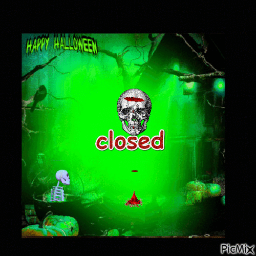 Halloween is over. - Free animated GIF