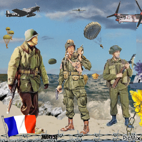 guerre 39/45 - Animovaný GIF zadarmo
