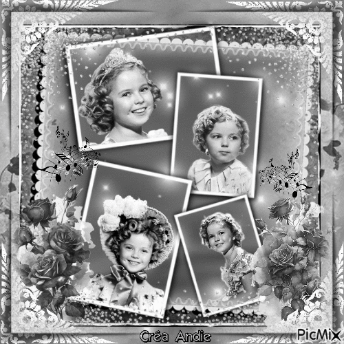 Shirley Temple, Actrice américaine - Free animated GIF