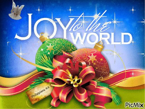 JOY TO THE WORLD! - Δωρεάν κινούμενο GIF