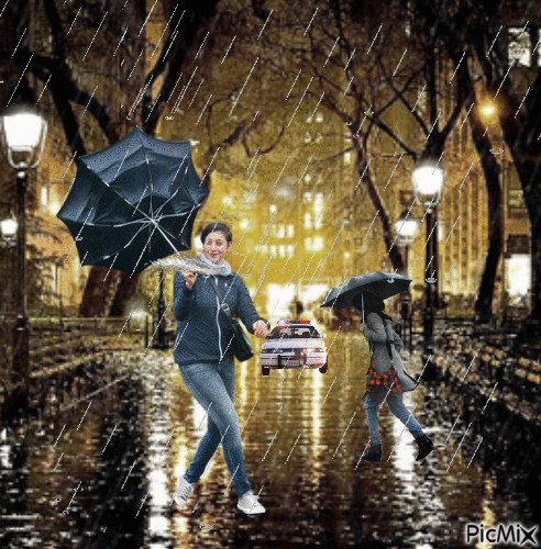 Oh mon parapluie.. x contest - Besplatni animirani GIF