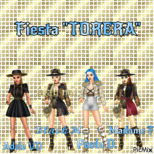 Fiesta Torera Imagen grupal 1 - 無料のアニメーション GIF