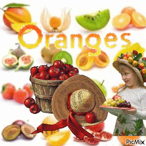 Oranges - Free animated GIF