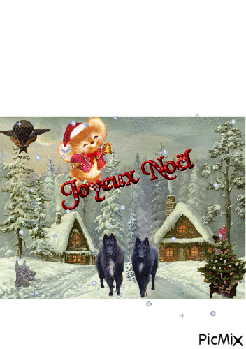 Joyeux Noel 2024 - GIF animate gratis