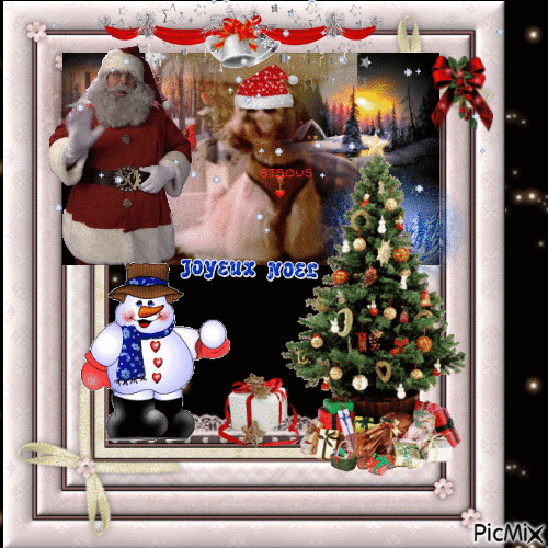Joyeux Noel - Bezmaksas animēts GIF