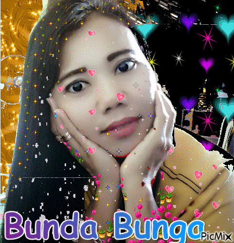 Bunda Bunga - Бесплатный анимированный гифка