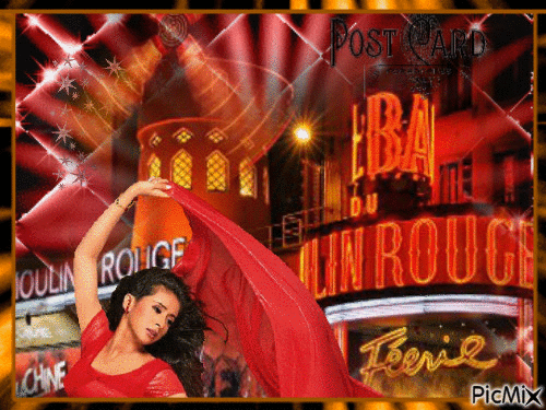 Moulin Rouge - GIF animado grátis