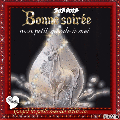 bonne Soirée - Δωρεάν κινούμενο GIF
