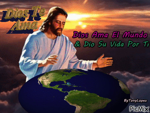 Dios Ama el Mundo - Besplatni animirani GIF