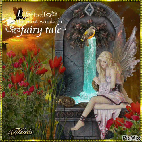 fairy (szerencse kútja) - 無料のアニメーション GIF