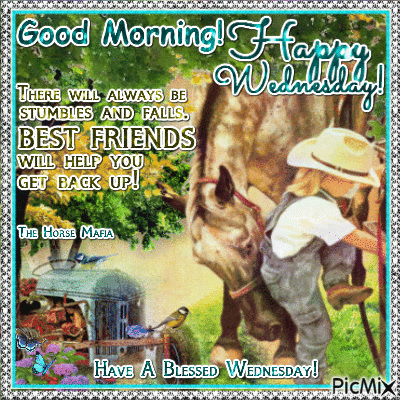 The Horse Mafia Good Morning 03162016 - Darmowy animowany GIF