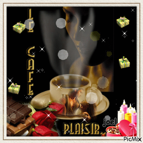 cafe plaisir - Darmowy animowany GIF