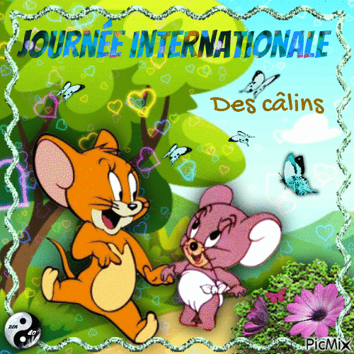Journée Internationale des 𝘾𝙖̂𝙡𝙞𝙣𝙨 ❤ - Бесплатный анимированный гифка
