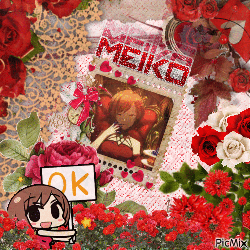 meiko and rose - 無料のアニメーション GIF