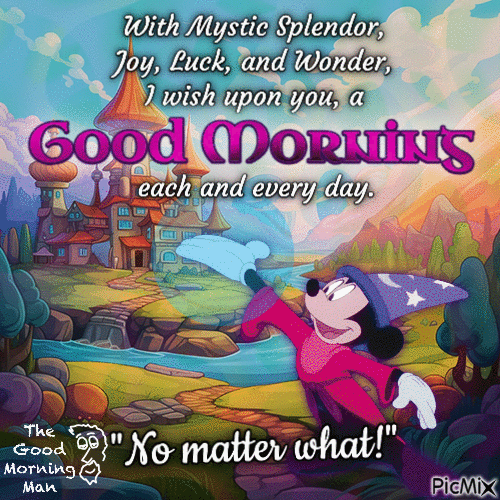Mystic Splendor Mickey Mouse - Free animated GIF