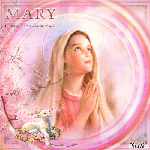 Maria, Mary - GIF animé gratuit