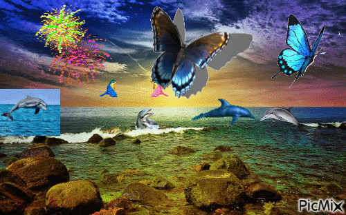 belle ile en mer - Безплатен анимиран GIF