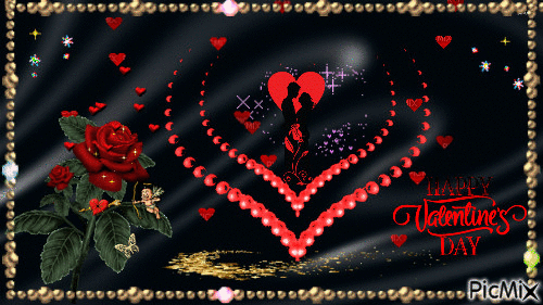 Happy Valentine - Безплатен анимиран GIF