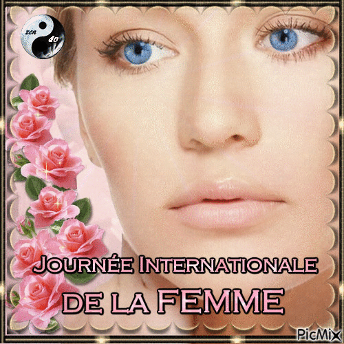 Journée Internationale de la femme - Бесплатни анимирани ГИФ