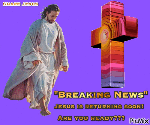 Jesus is returning soon - Gratis geanimeerde GIF