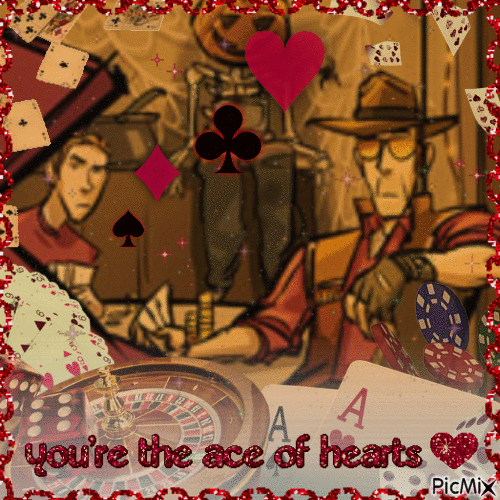 sniperscout ace of hearts - GIF animado gratis