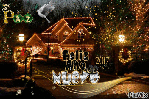 Feliz Año Nuevo - Безплатен анимиран GIF