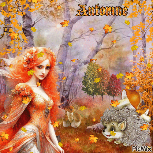 Autumn. - GIF animado grátis