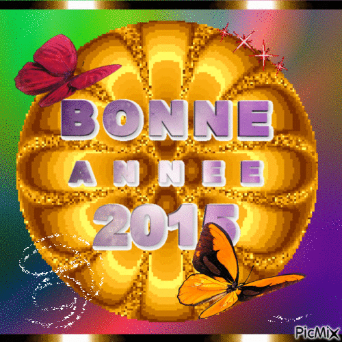 Bonne Année - Безплатен анимиран GIF