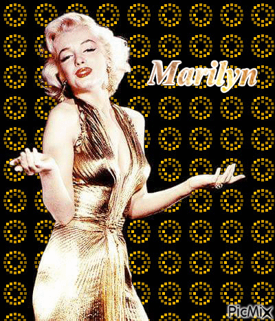 Marilyn - GIF animasi gratis