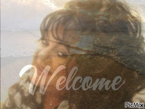 welcome - PNG gratuit