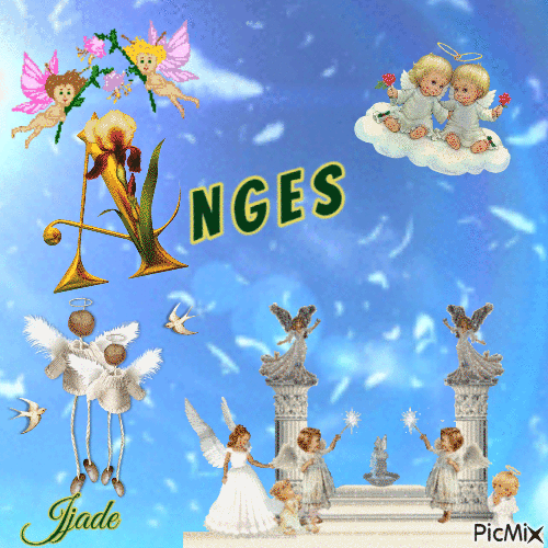 Angels - GIF animado grátis