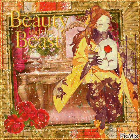 Beauty and the Beast - Gratis geanimeerde GIF