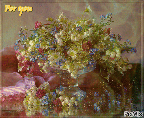 flowers for you sweetie - Free animated GIF