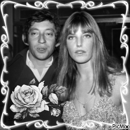 Gainsbourg Serge et Jane Birkin....concours - zadarmo png