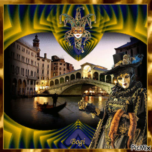 Venetian Carnival... - GIF animate gratis