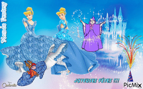 Cinderella - Zdarma animovaný GIF