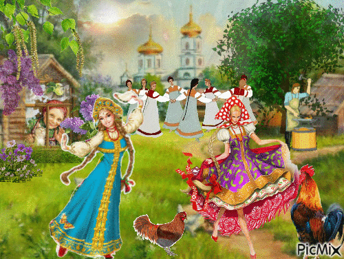 village festivals - Darmowy animowany GIF