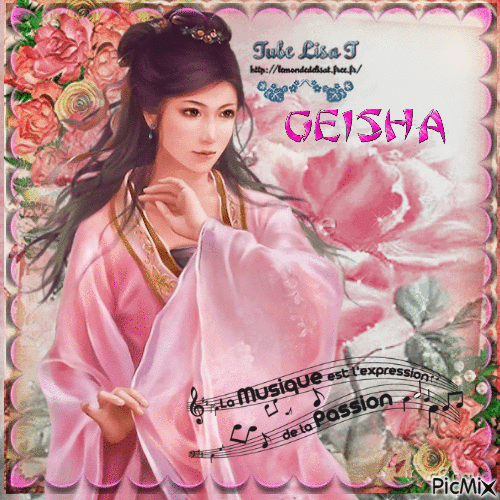 geisha - Animovaný GIF zadarmo
