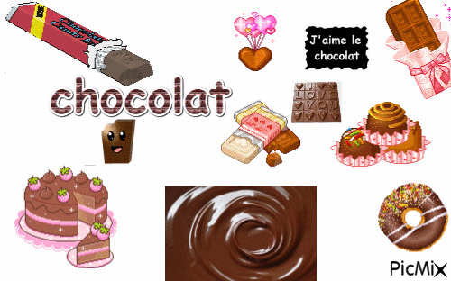 chocolat - Бесплатный анимированный гифка