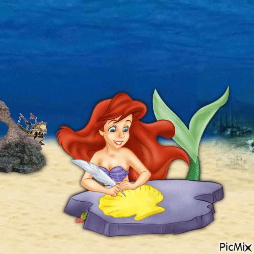 Ariel dixiefan1991 - GIF animé gratuit