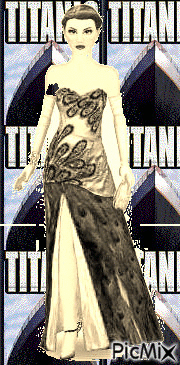 moda titanic - GIF animado grátis