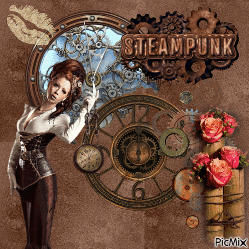 Steampunk - Darmowy animowany GIF