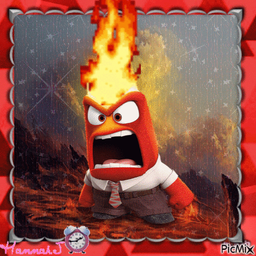 Anger from Inside Out - GIF animé gratuit